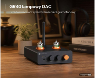 Fosi Audio Fosi Audio GR40 - Lampowy DAC ze wzmacniacze słuchakowym, pr - 1583292 - zdjęcie 3